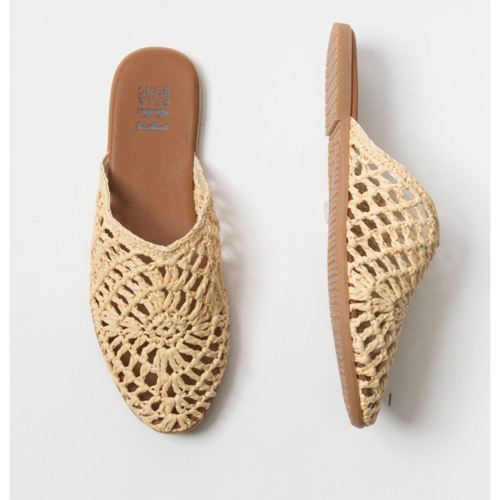 BNWT Billabong La Palma mules